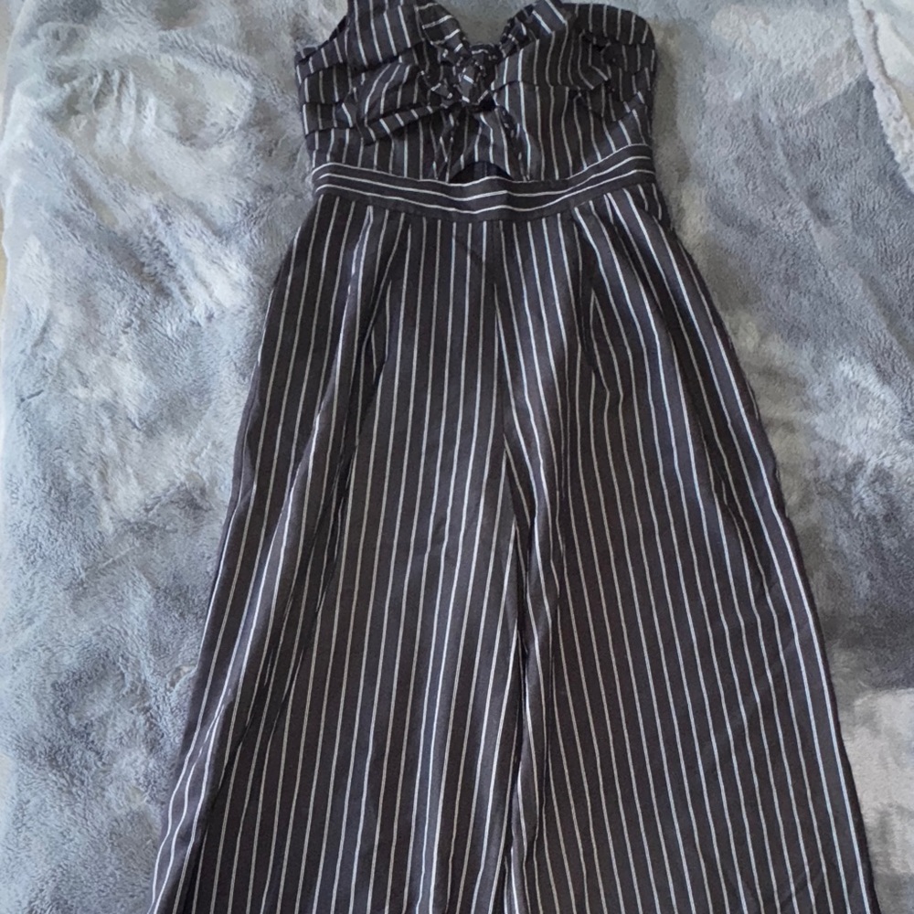 ASTR the Label Mara strapless jumpsuit medium